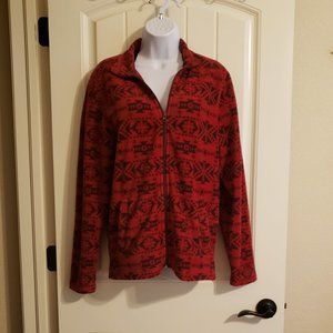Arizona Jean Co. Red Fleece Jacket